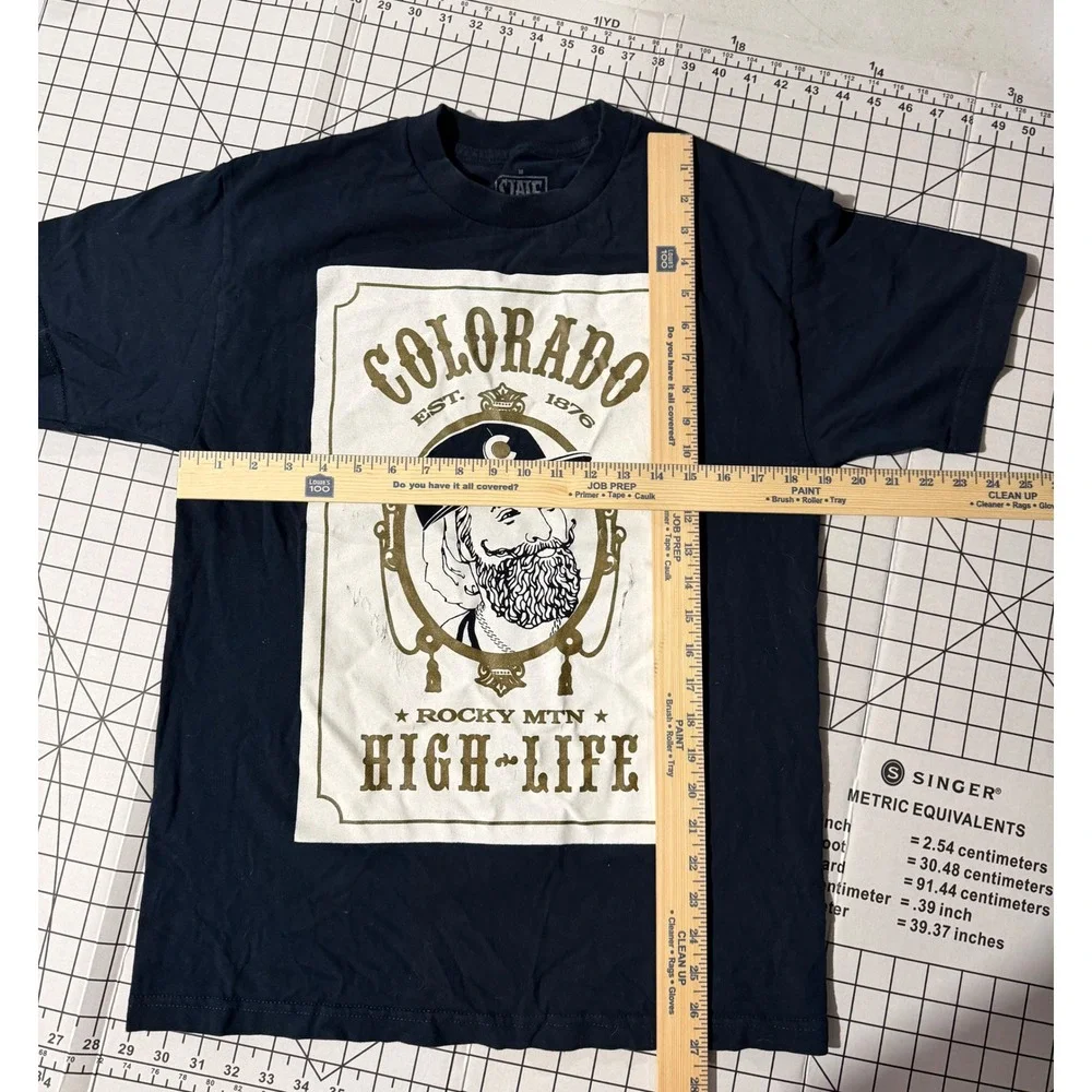 State of Mind Colorado High Life T-shirt size Medium